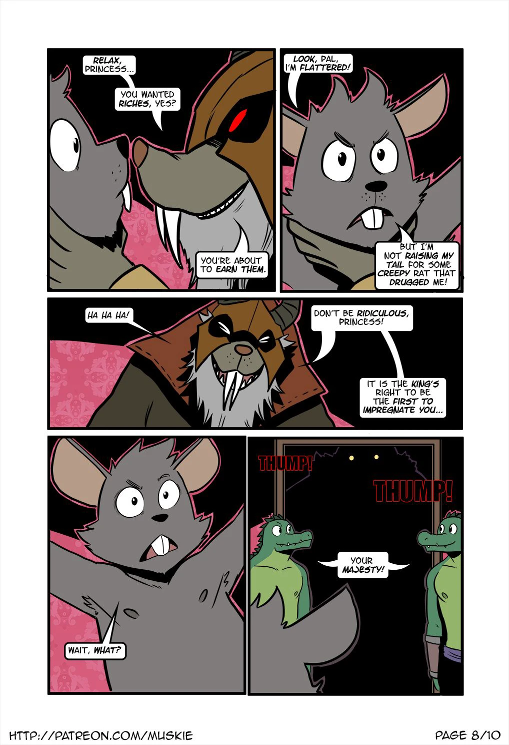 In The King's Clutches — page 7