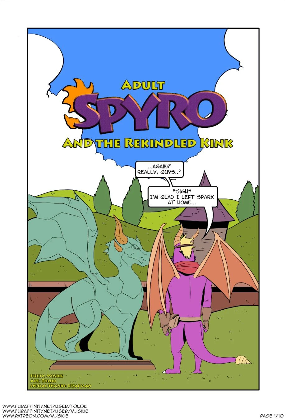 Spyro And The Rekindled Kink cover
