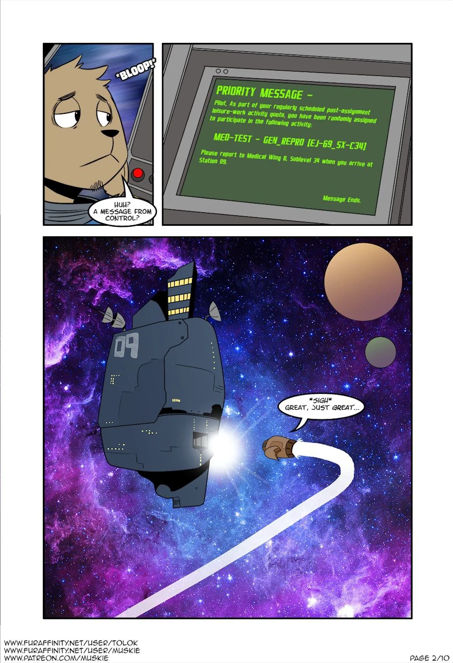 Standard Testing Procedure — page 1