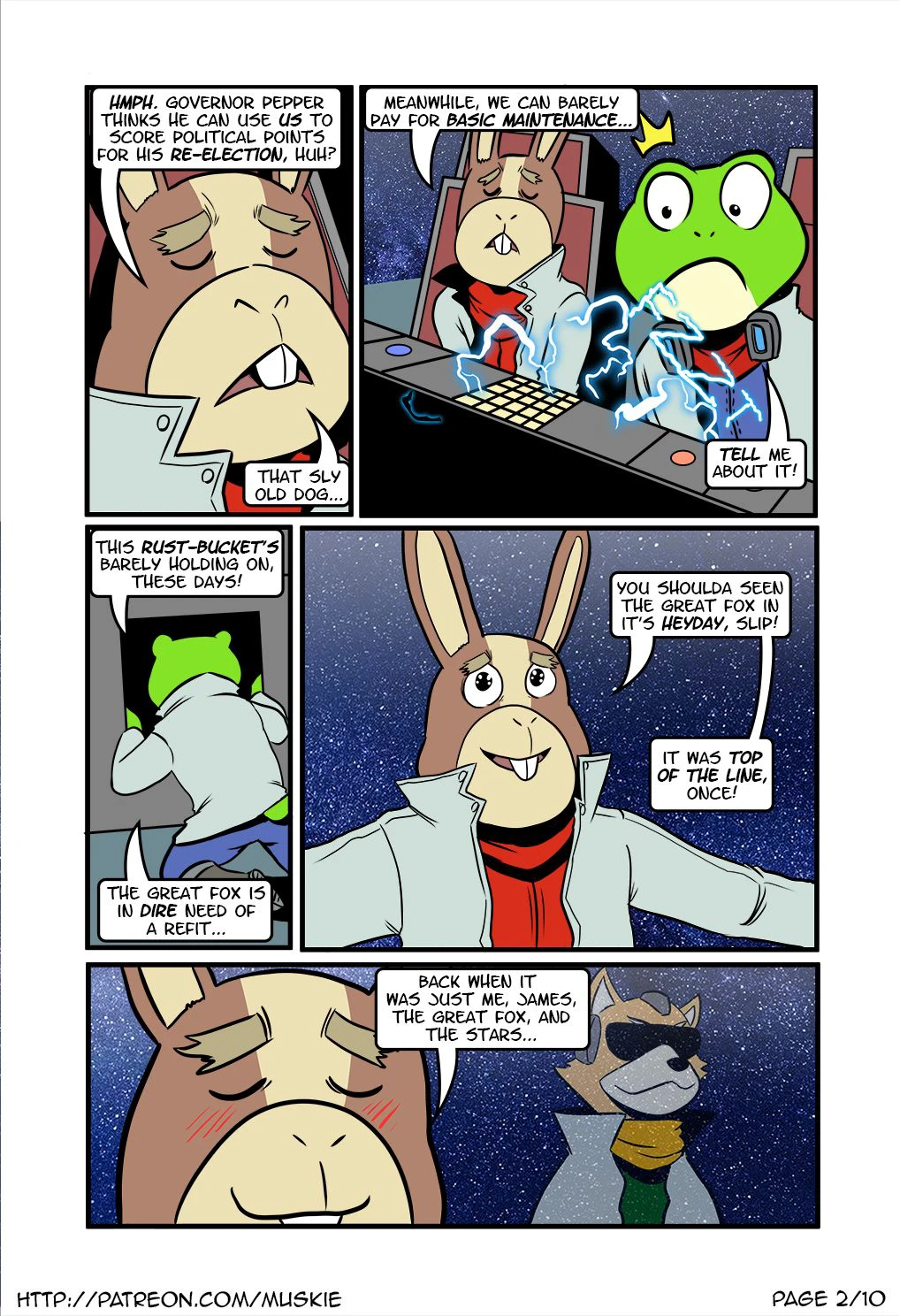The Milk Run — page 1