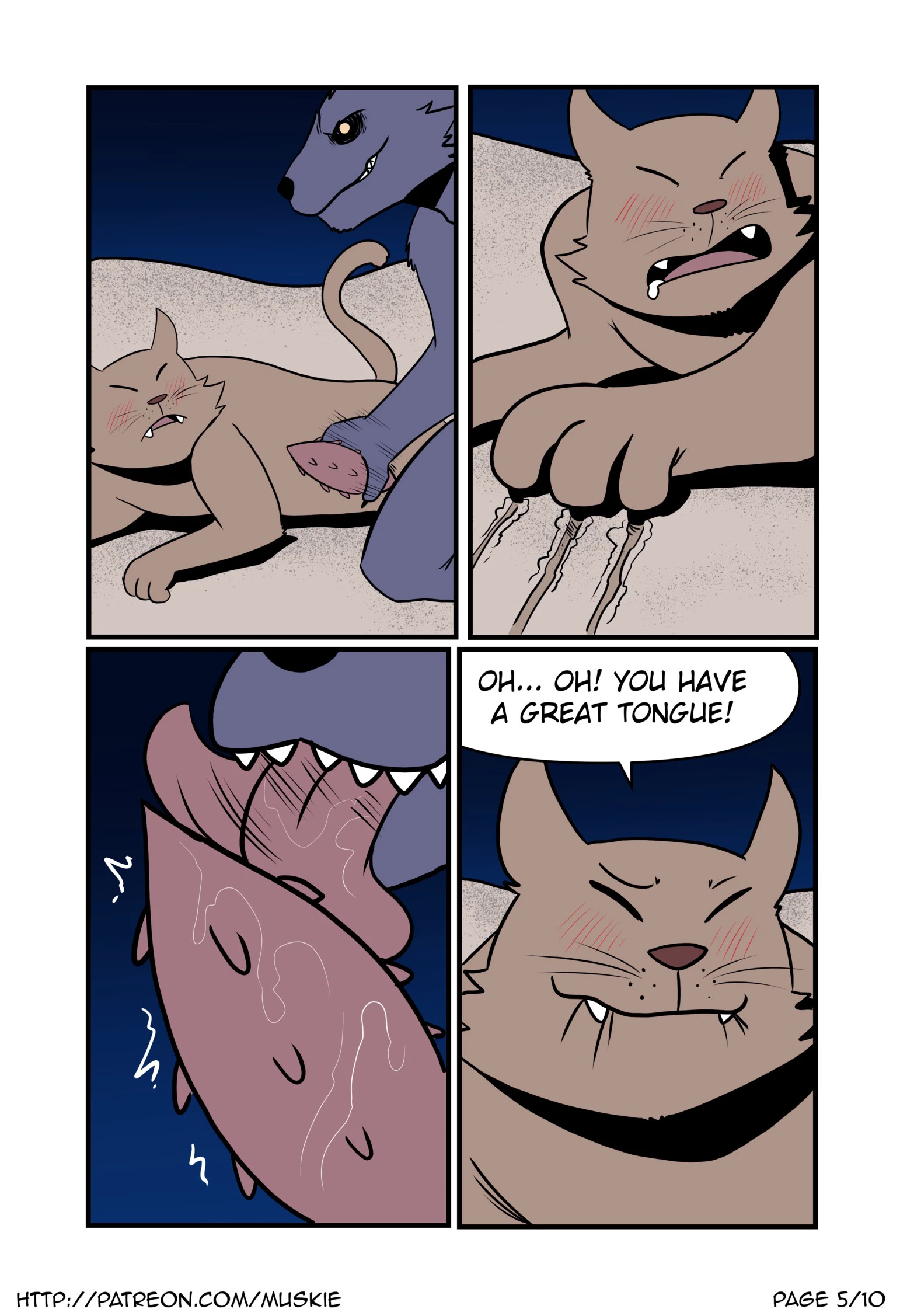 Warm Sands, Sharp Claws — page 4