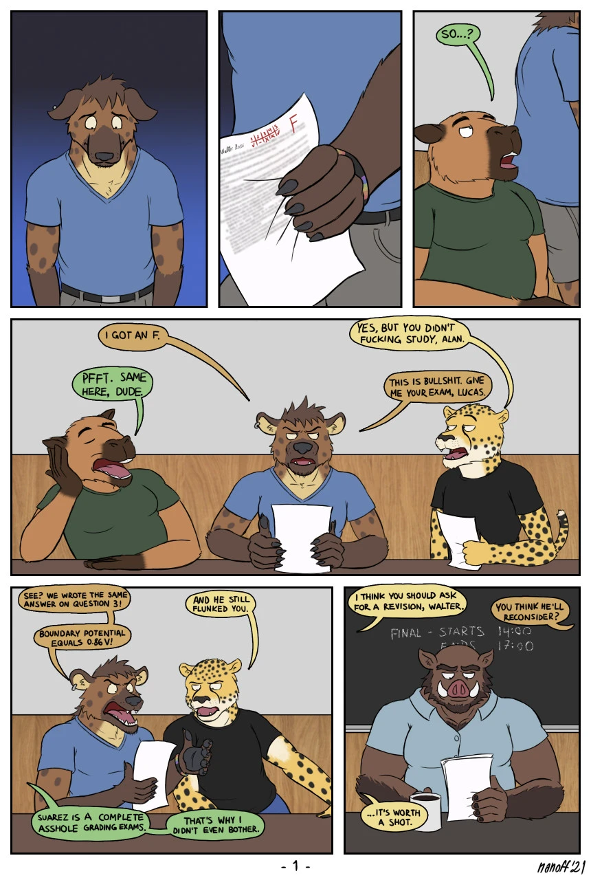 Outclassed — page 1