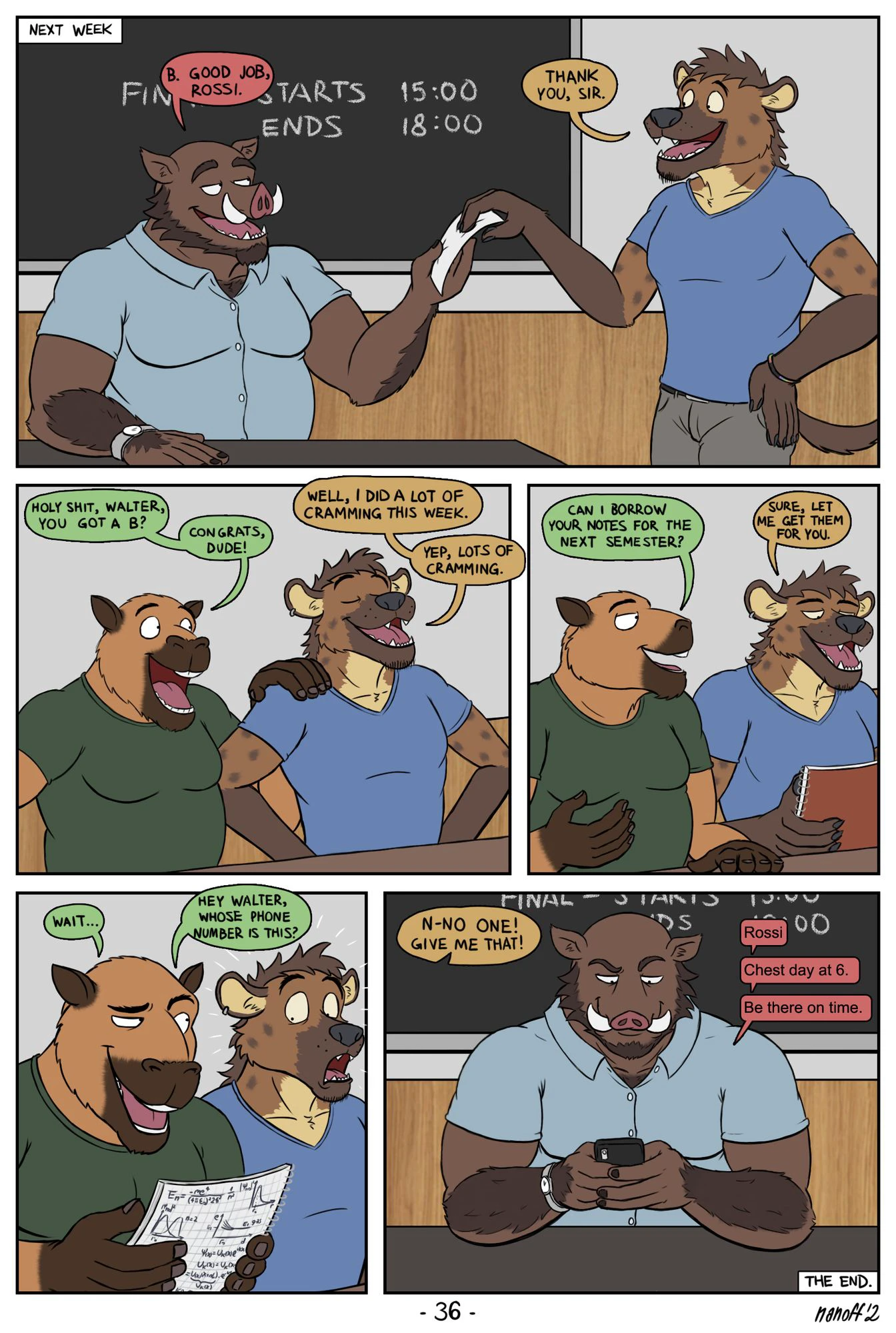 Outclassed — page 36