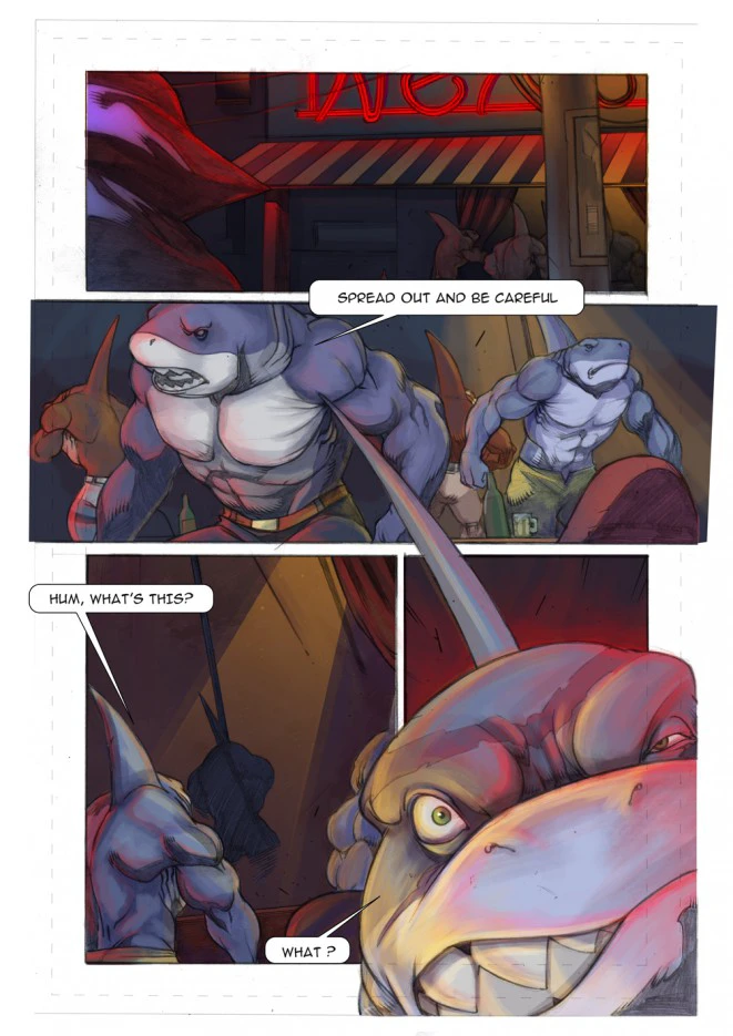 The Streetsharks — page 1