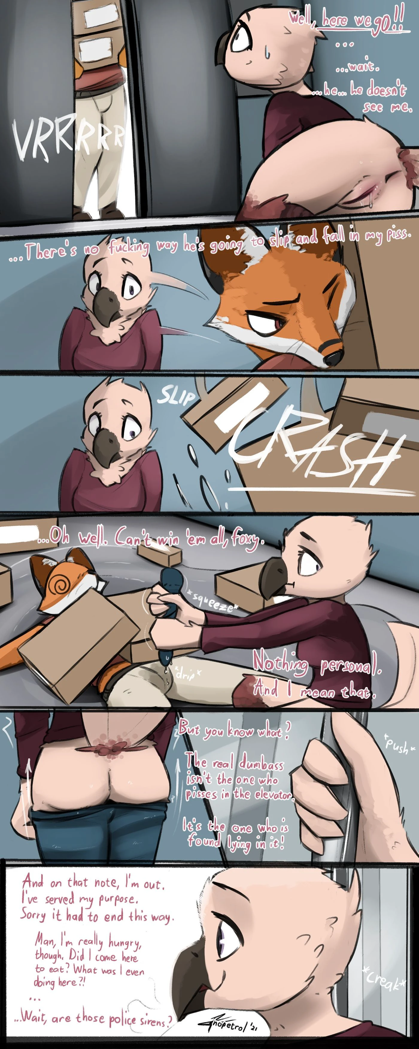 Dumb Dumb Elevator — page 11