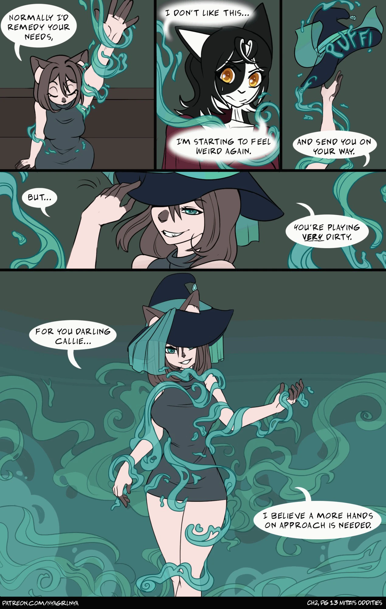 Mitzi's Oddities Chapter 2 (Nyagirl) — page 13