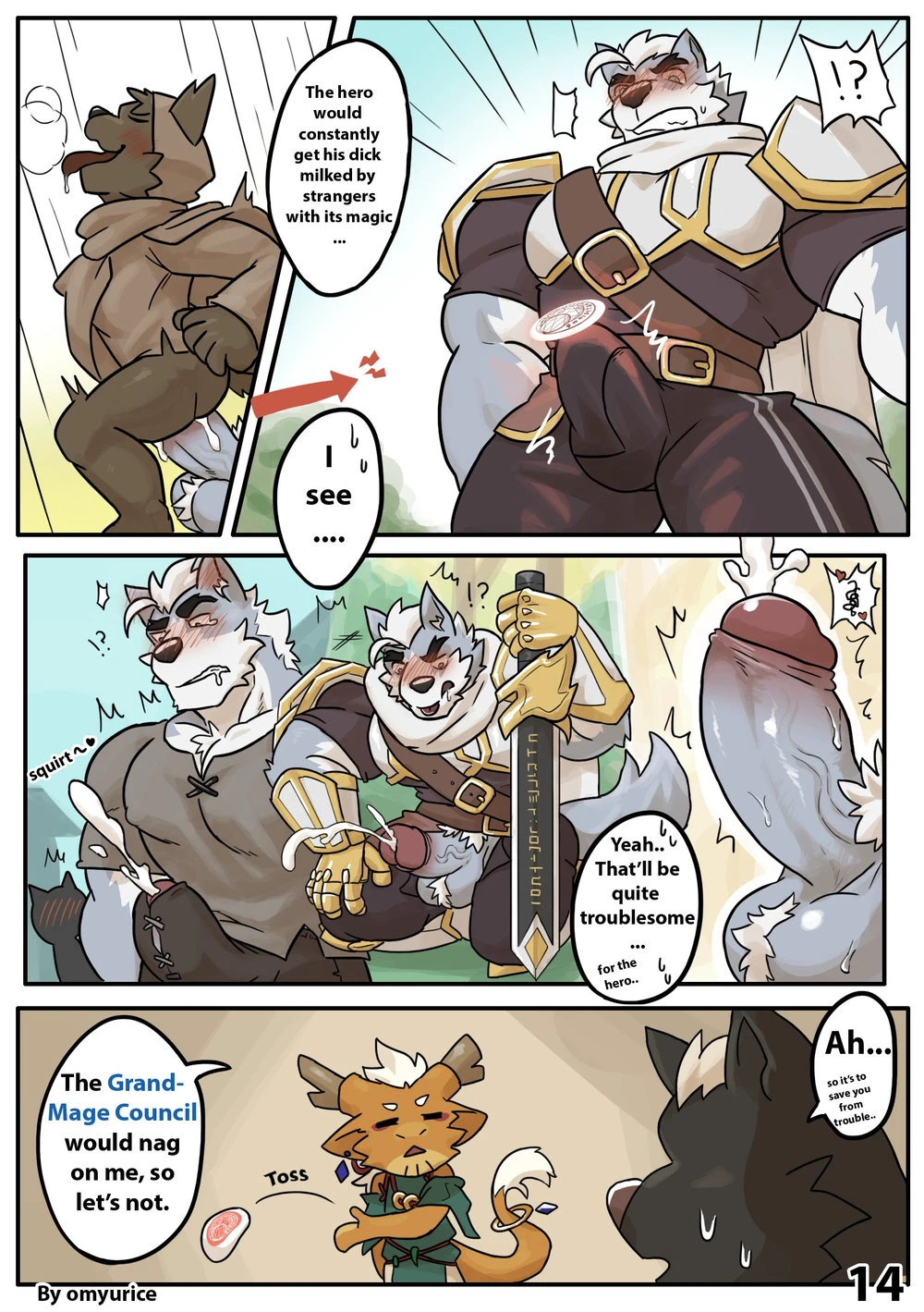 Yooyu's Magical Adult Store Ch. 1 — page 13