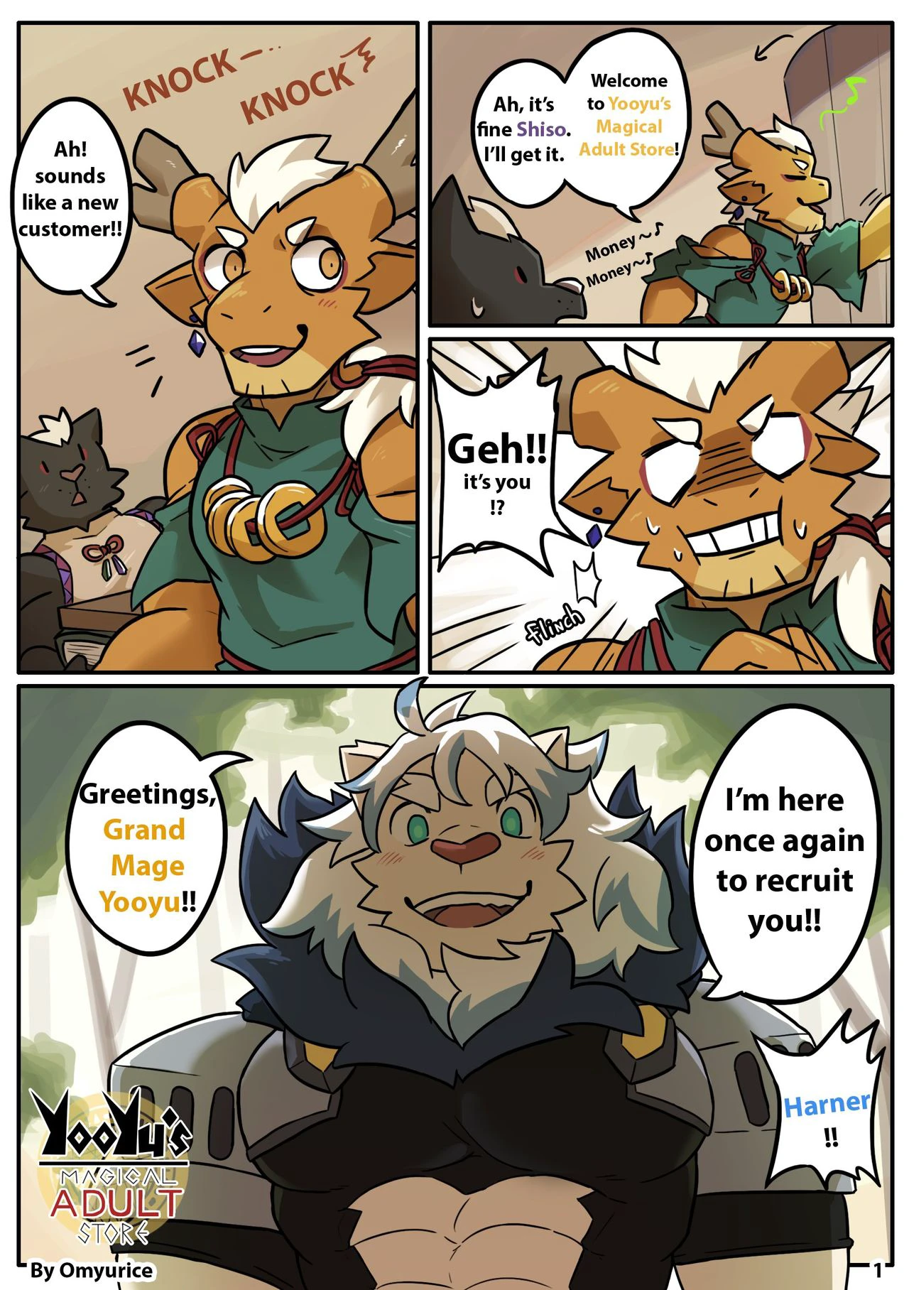 Yooyu's Magical Adult Store Ch. 2 cover