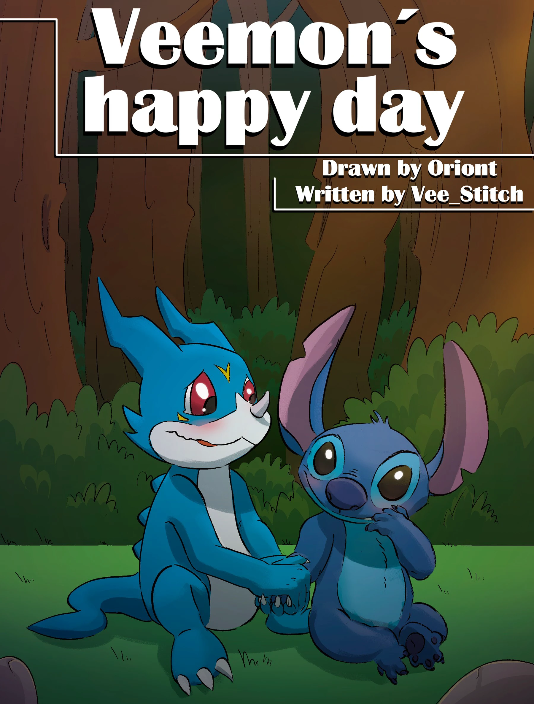 Veemon's Happy Day cover