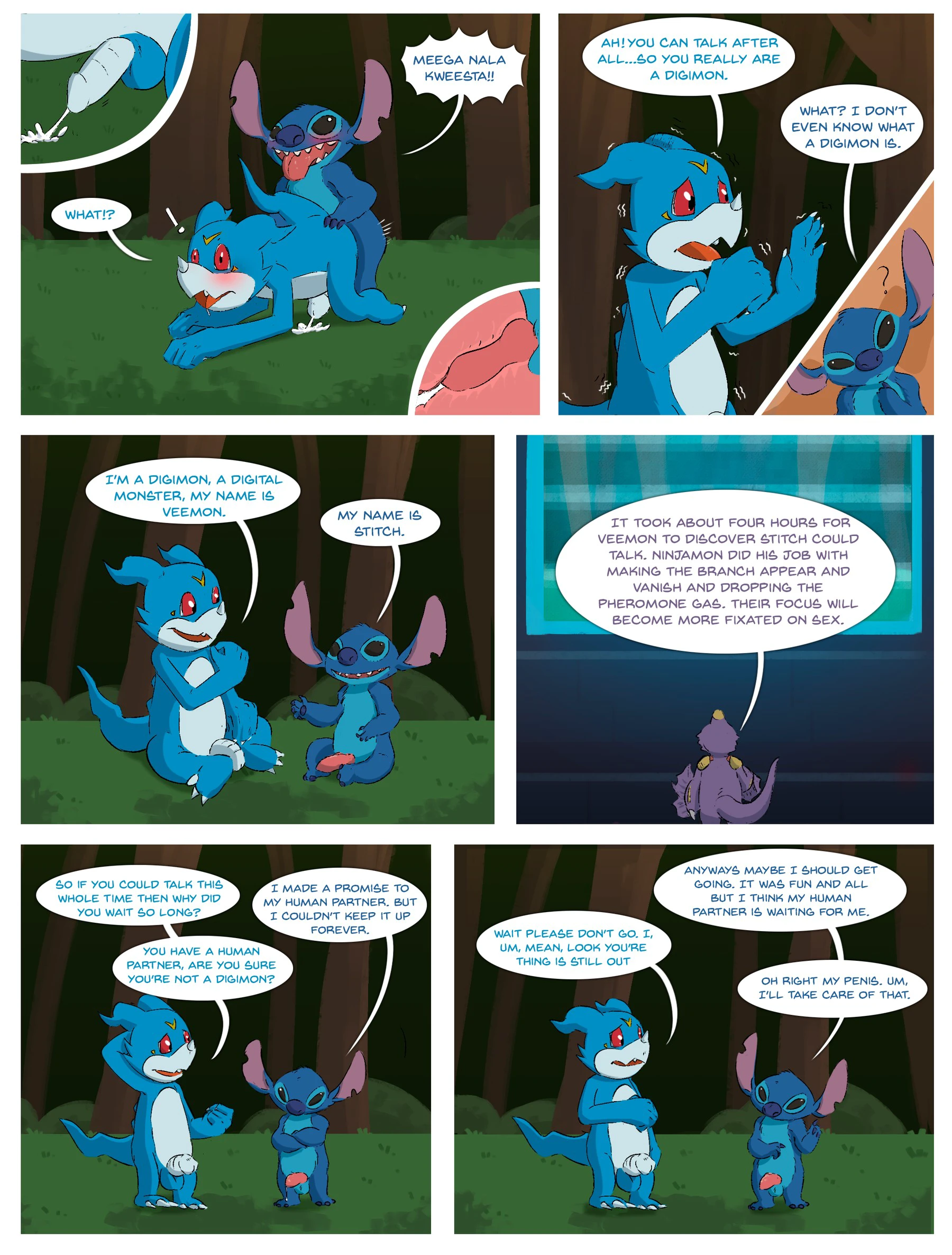 Veemon's Happy Day — page 15
