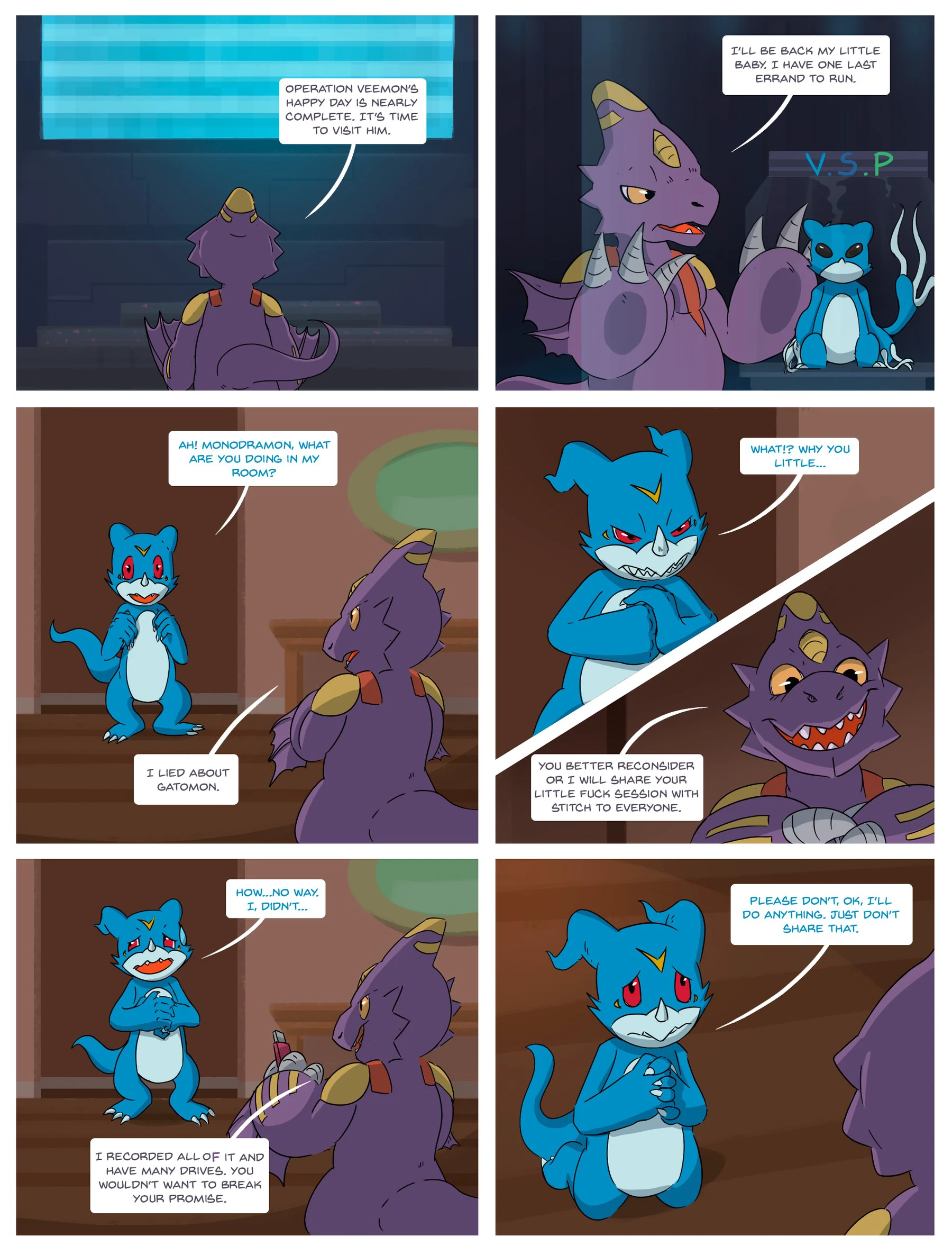 Veemon's Happy Day — page 25