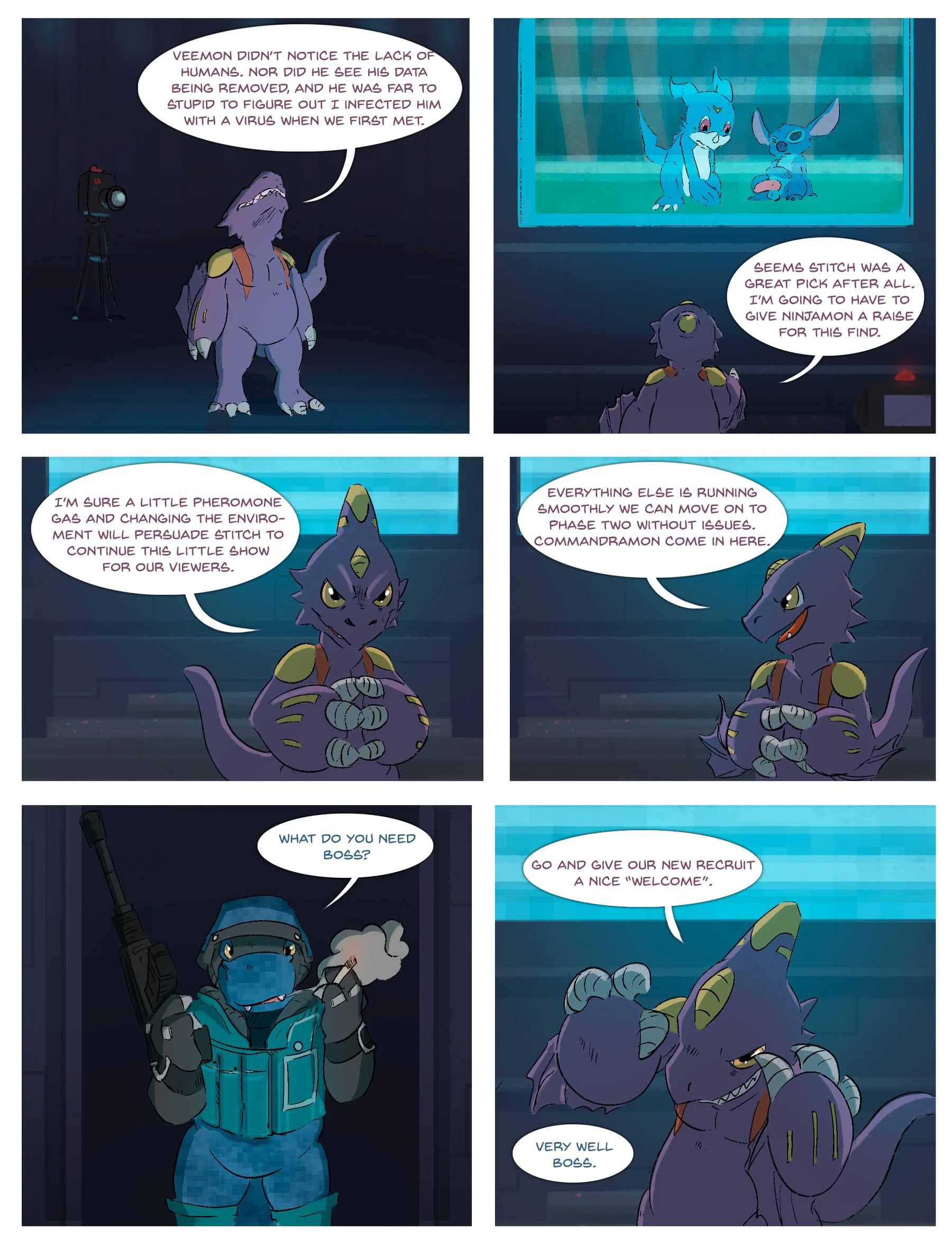 Veemon's Happy Day — page 13