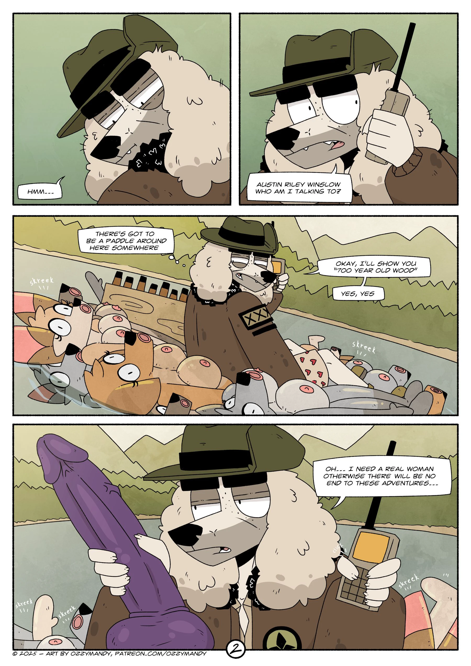 The Scouts: Rosa Canina (Part 1) — page 1