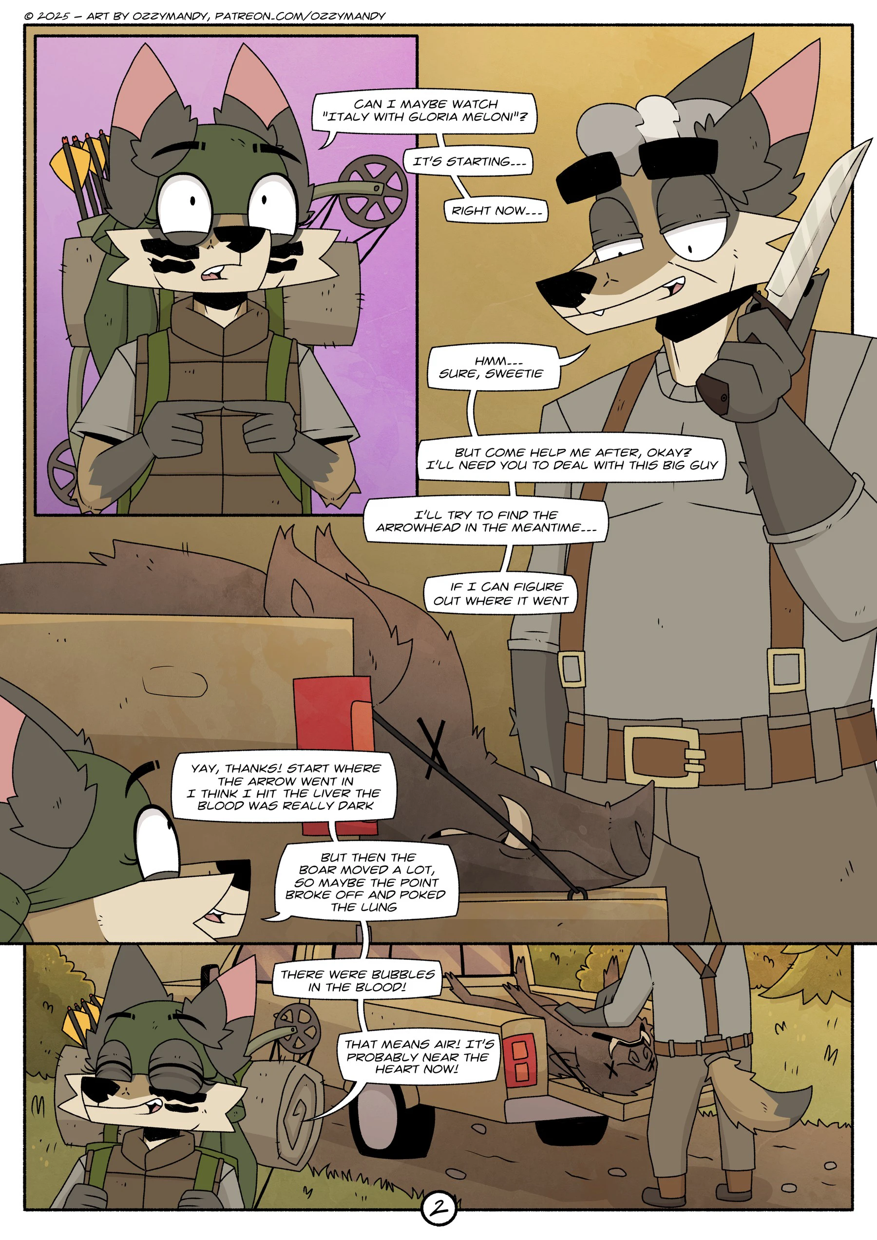 The Scouts: Rosa Canina (Part 3) — page 1
