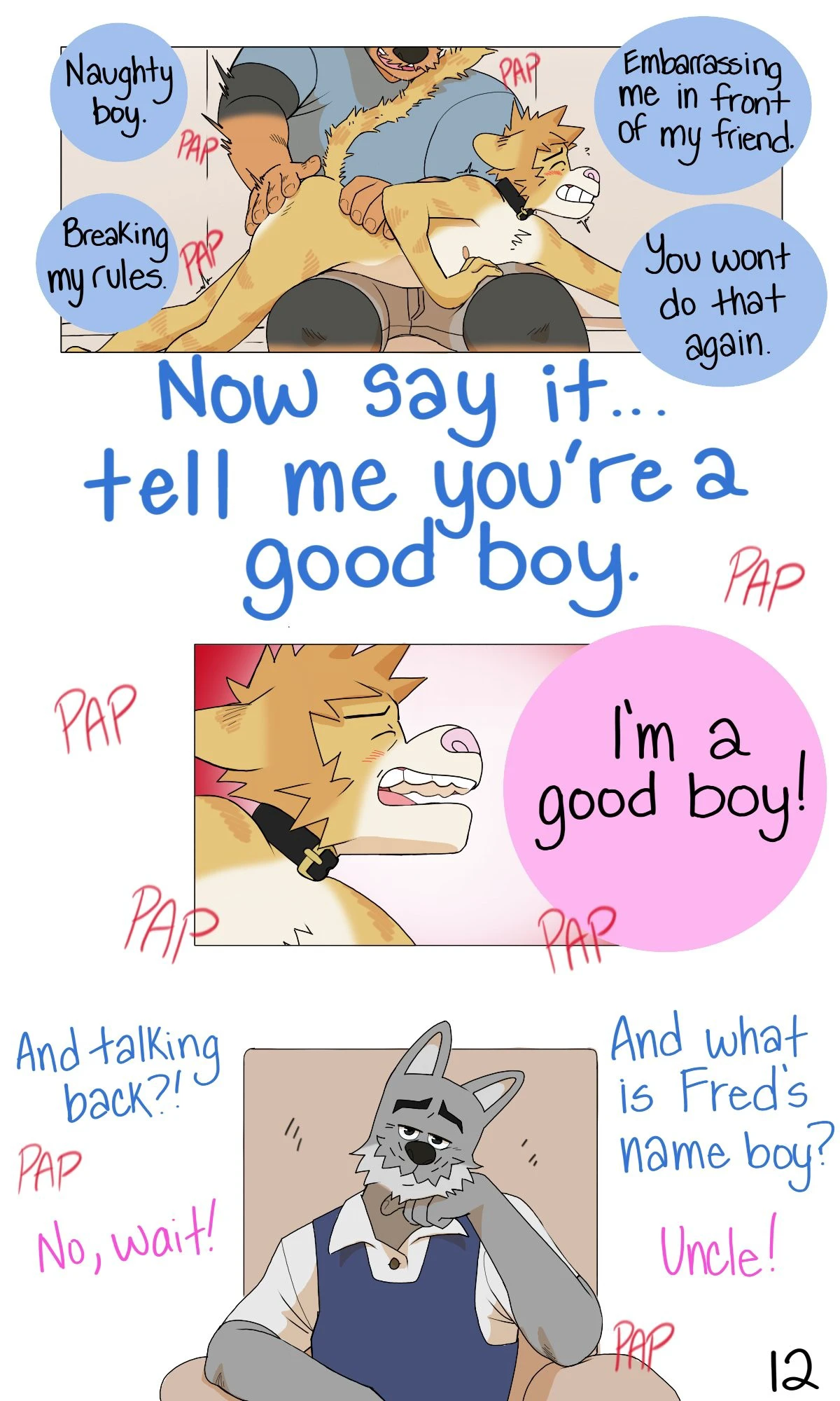 Say Uncle — page 12
