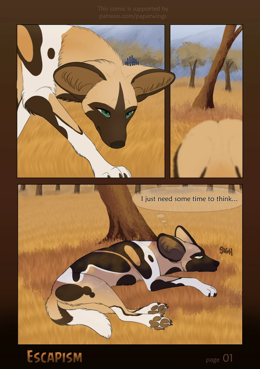 Escapism — page 1