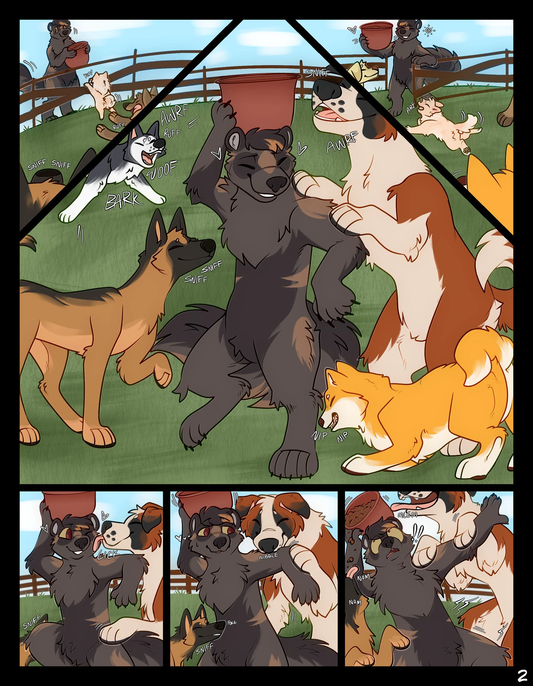 Korwin Feeds the Dogs — page 1
