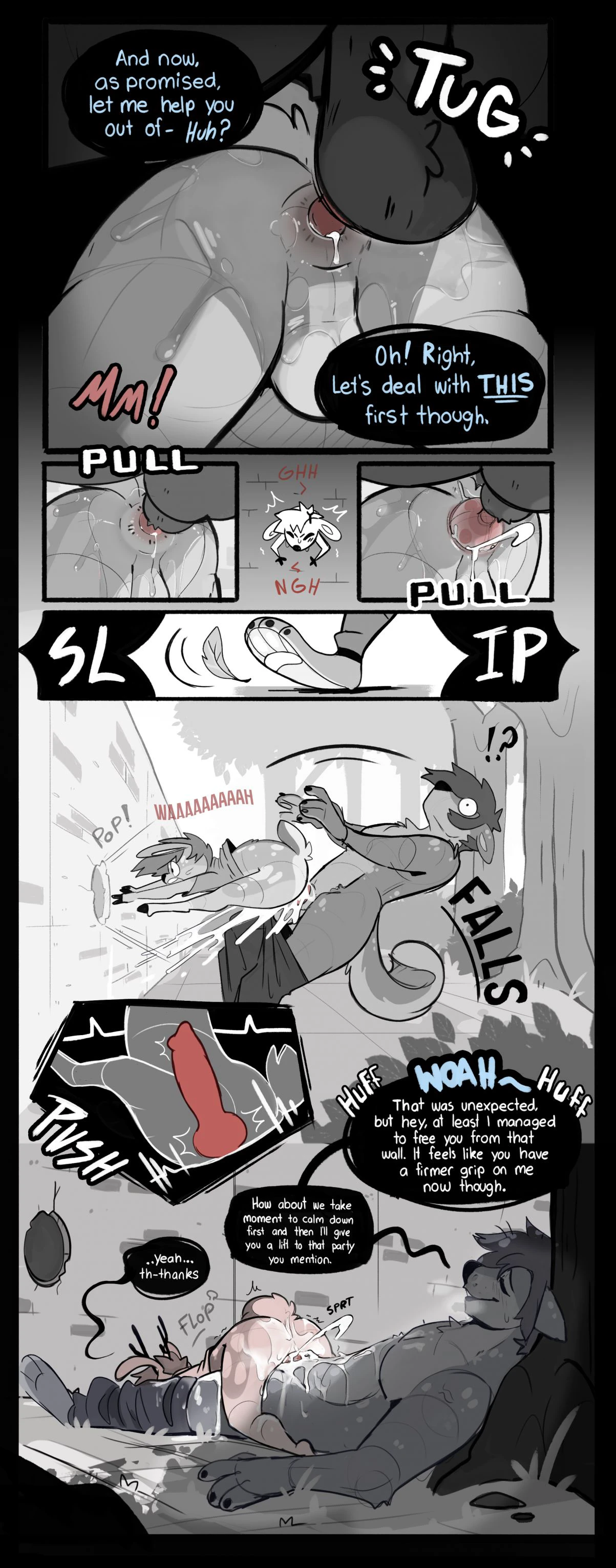 "KNOT ME OUT" — page 10