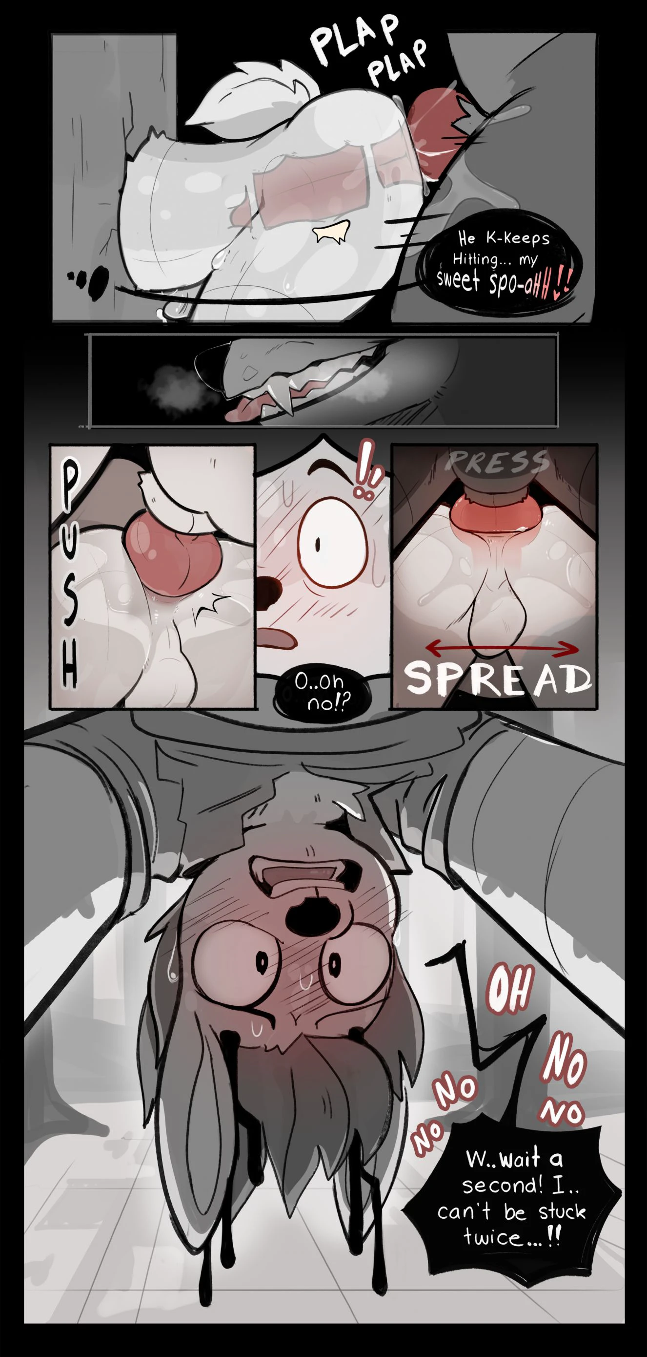 "KNOT ME OUT" — page 7