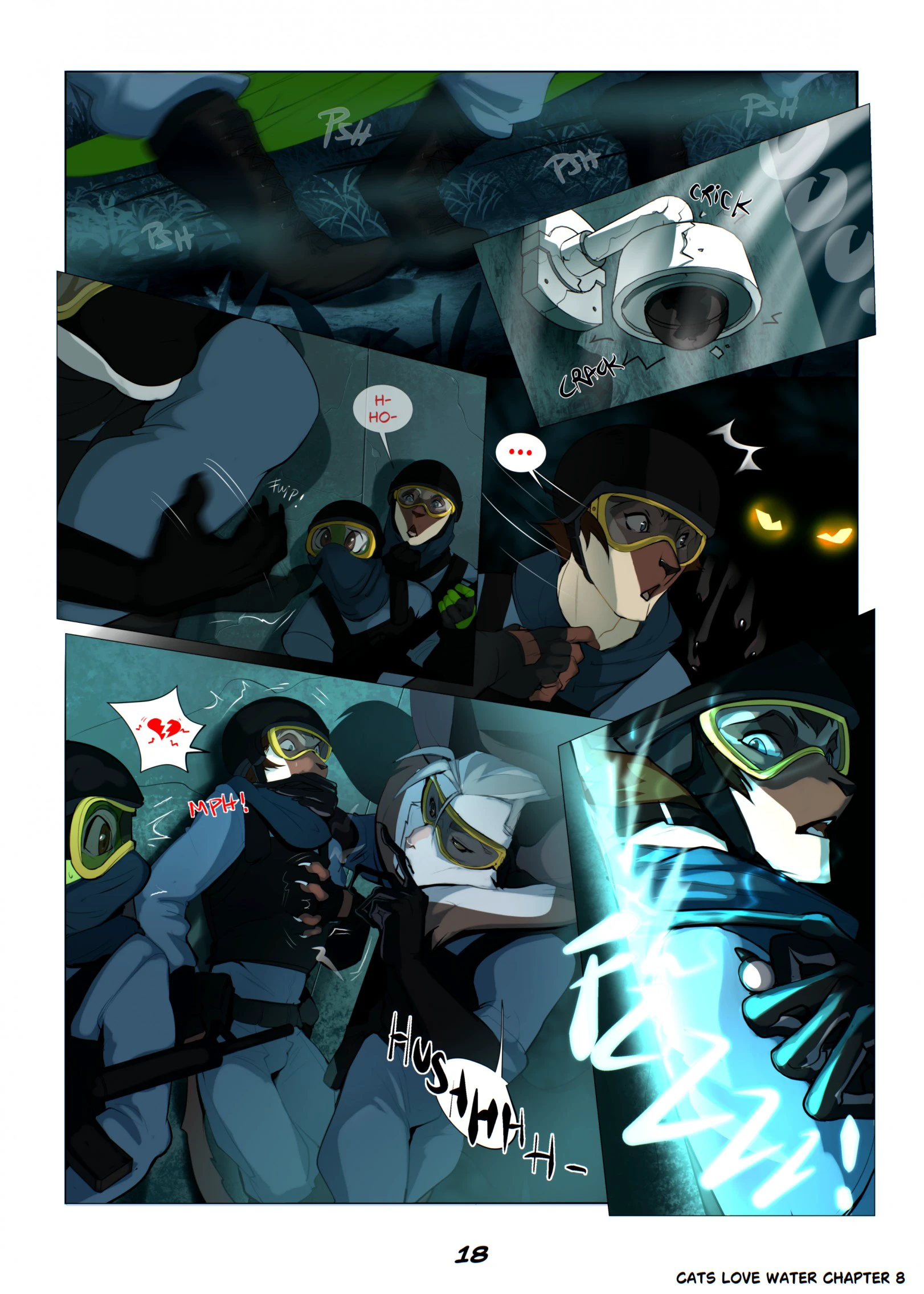 Cats Love Water 8 — page 18