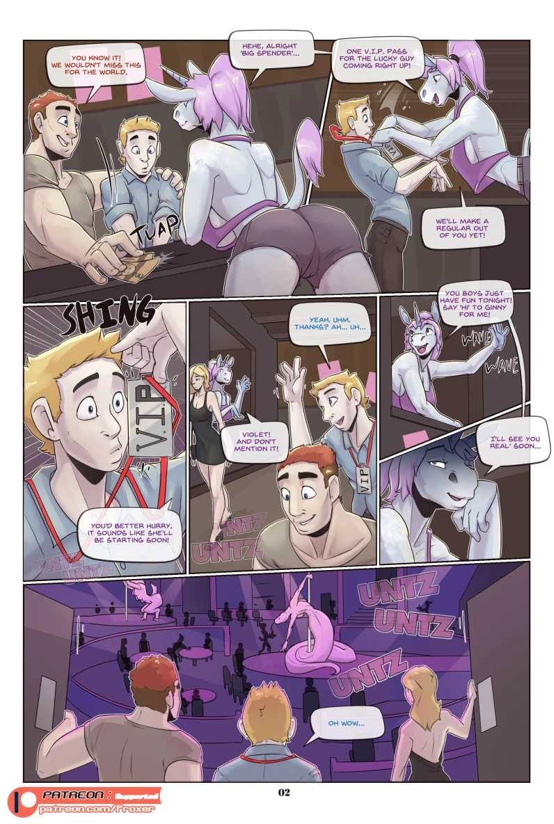 The Dancer's Reflection — page 1