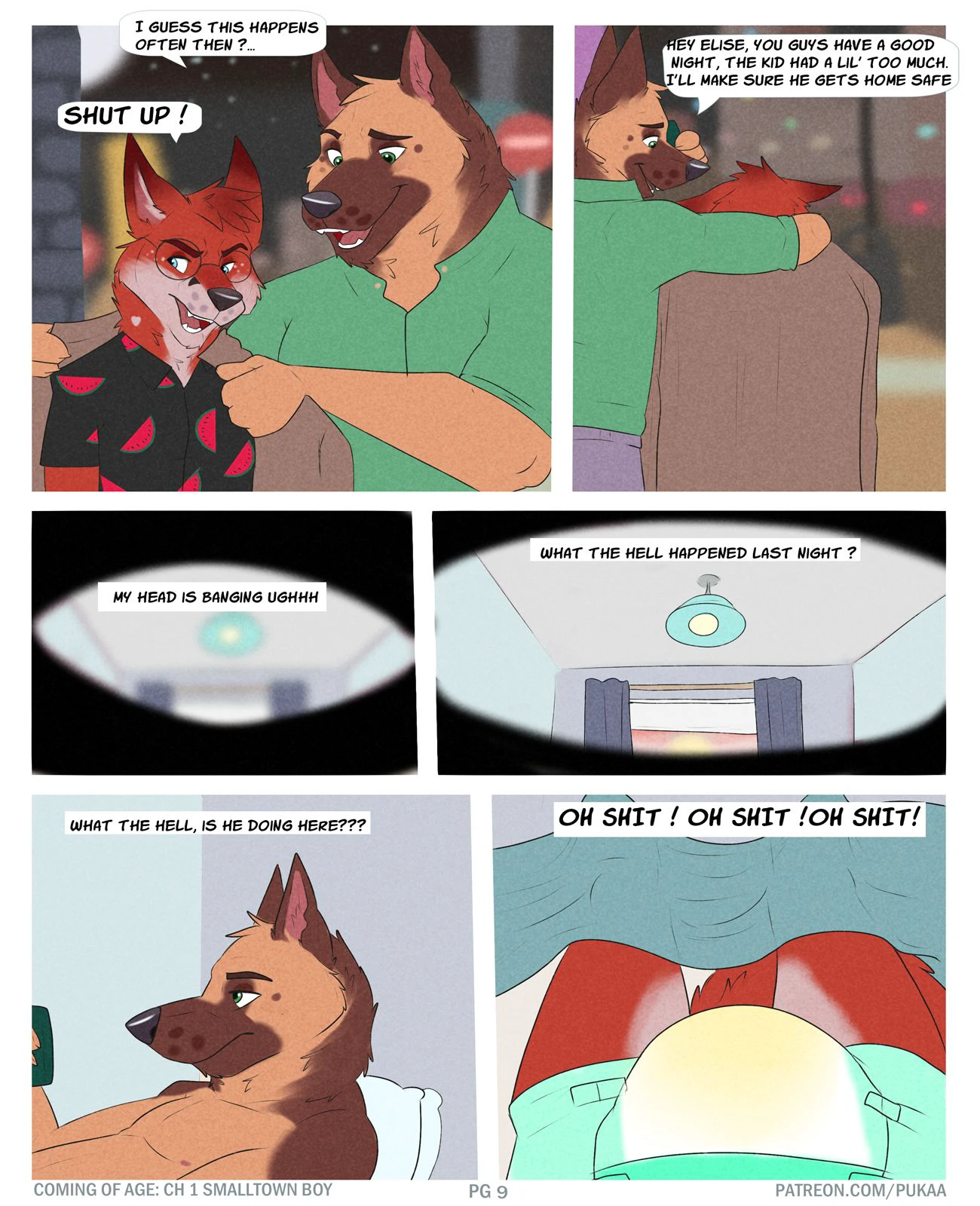 Coming Of Age - Ch 1: Smalltown Boy — page 8