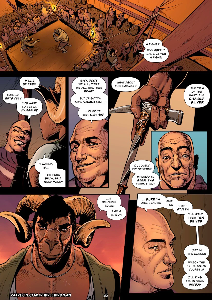Roses for Avalon: Chapter 1 the Long Road Home — page 12
