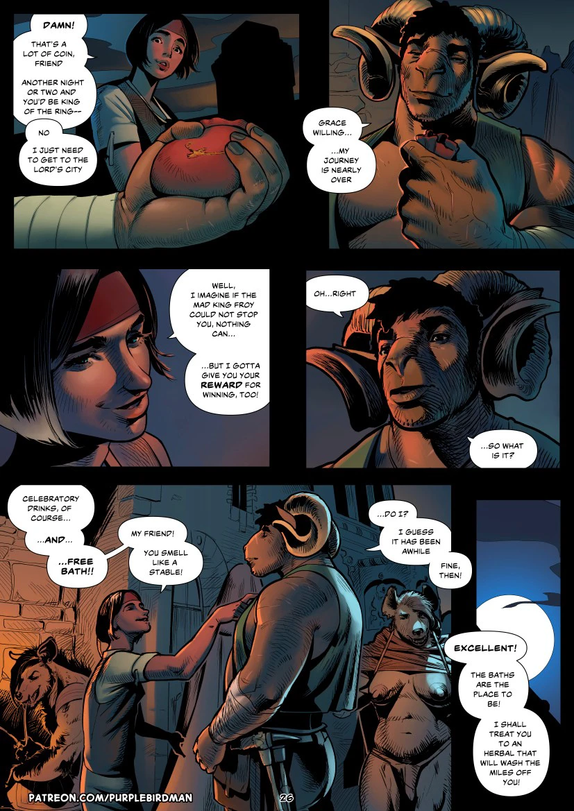 Roses for Avalon: Chapter 1 the Long Road Home — page 26