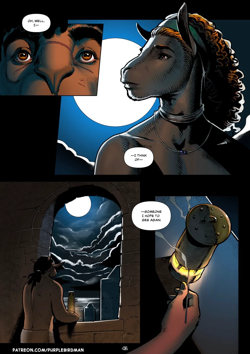 Roses for Avalon: Chapter 1 the Long Road Home — page 41
