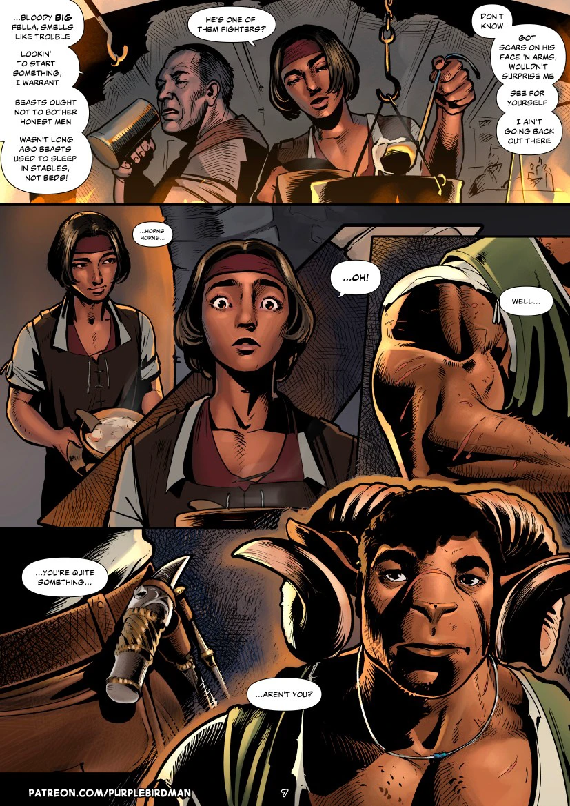 Roses for Avalon: Chapter 1 the Long Road Home — page 7