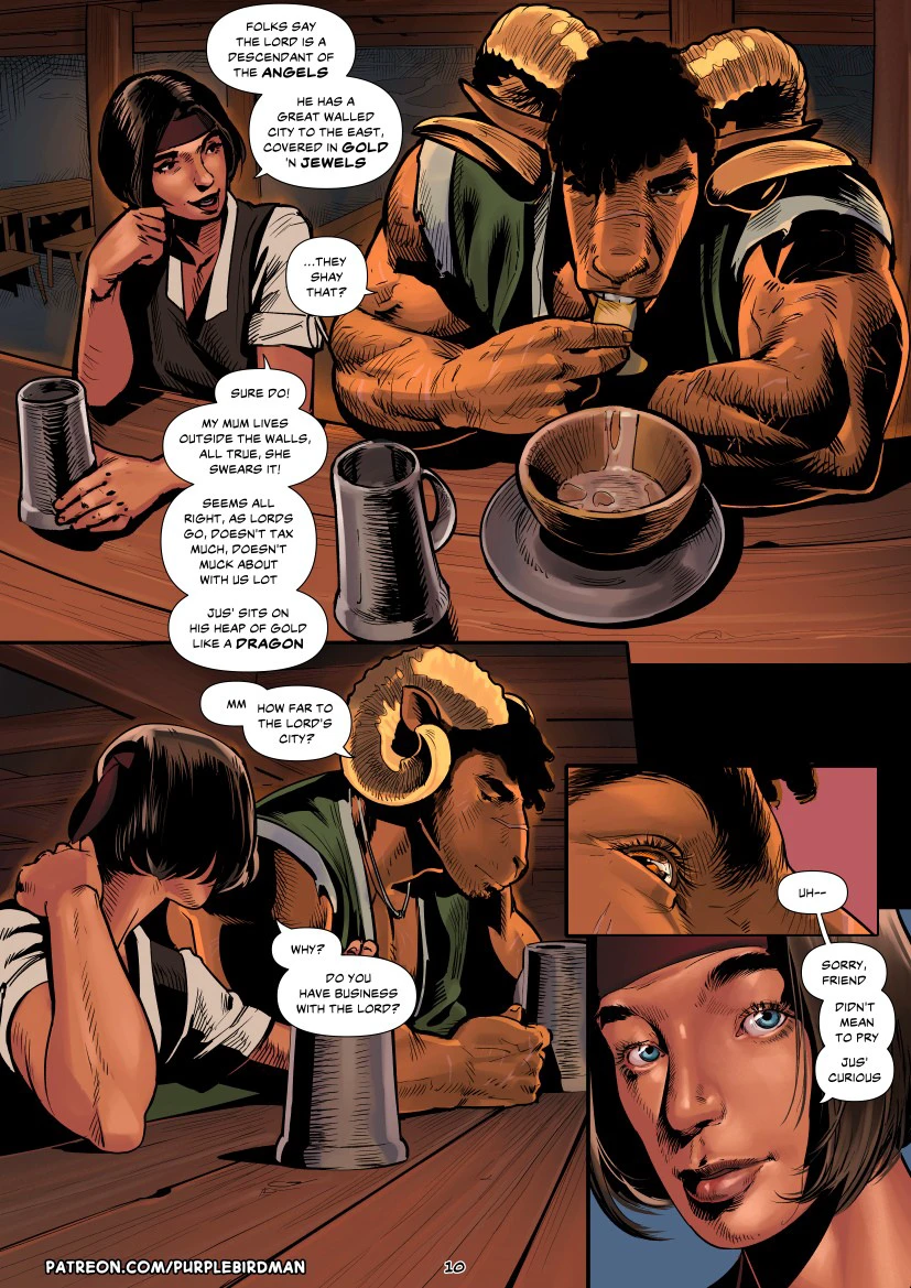 Roses for Avalon: Chapter 1 the Long Road Home — page 10