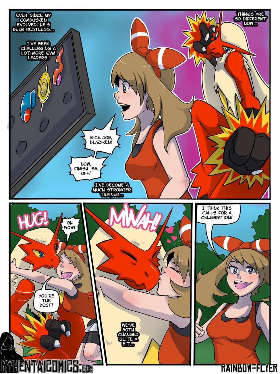 Blaziken Burst — page 1
