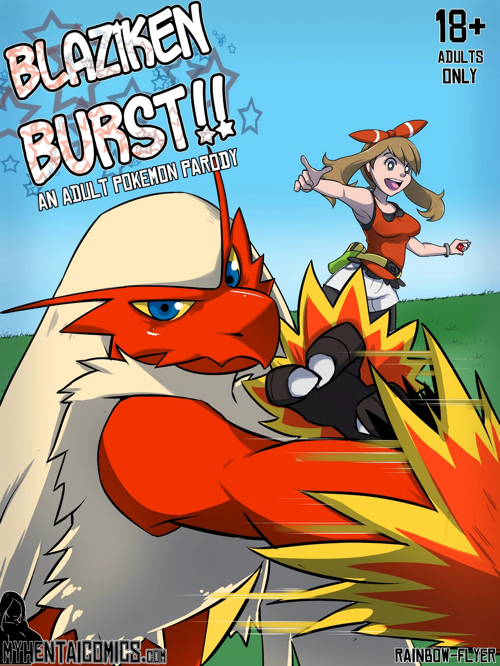 Blaziken Burst cover
