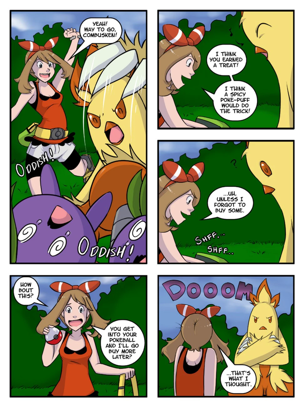 Come On, Cum-Busken — page 1