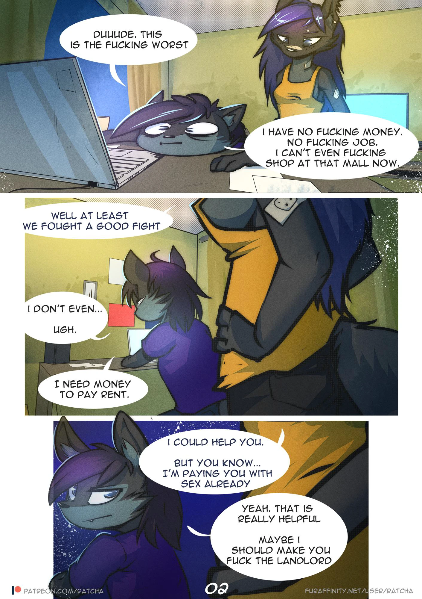 A New Job — page 1
