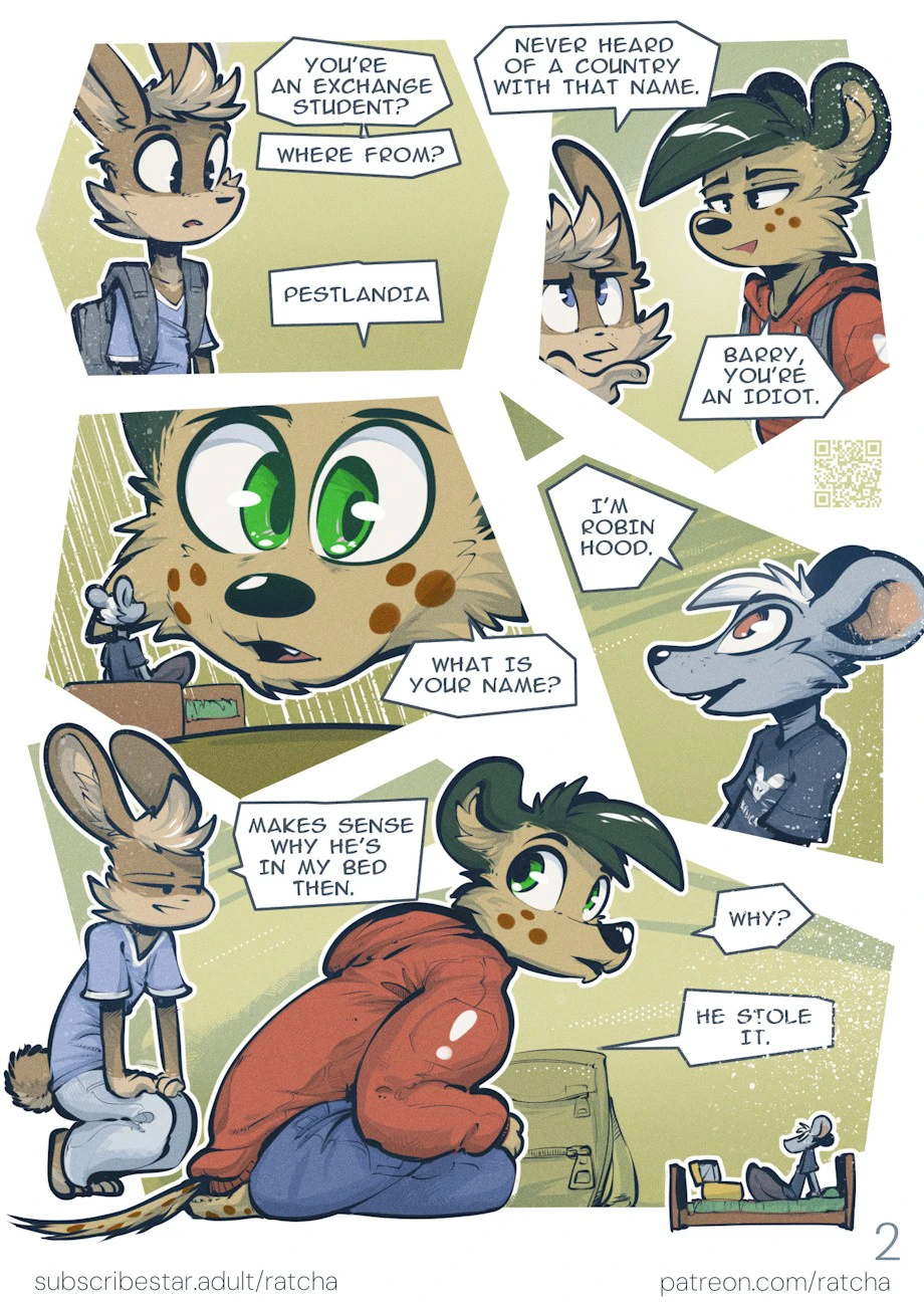 Barry Jone and the Mystery of the Lost Bed 2 — page 1