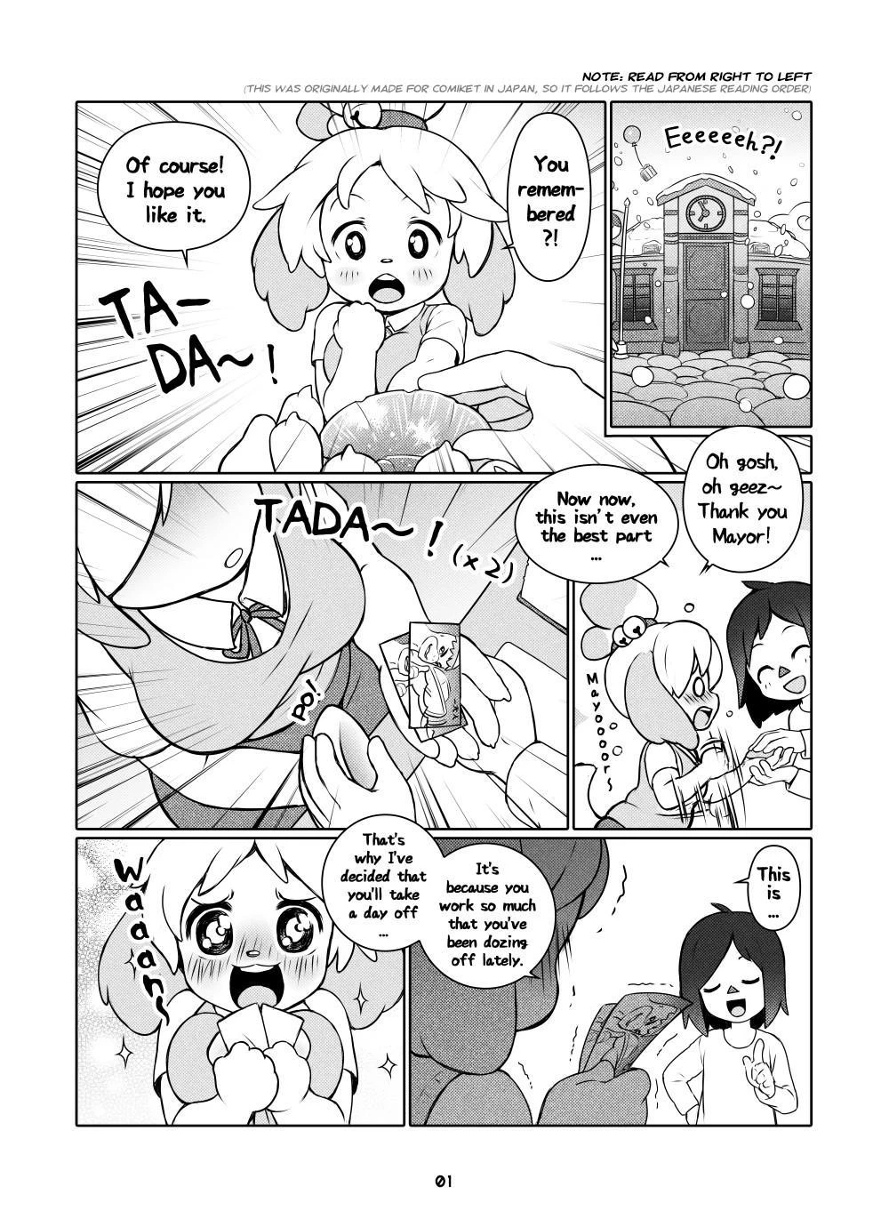 Belle's Love Vacation — page 1