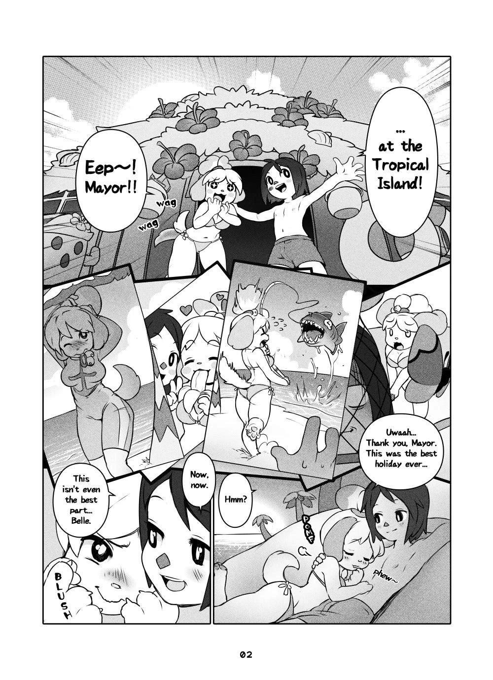 Belle's Love Vacation — page 2