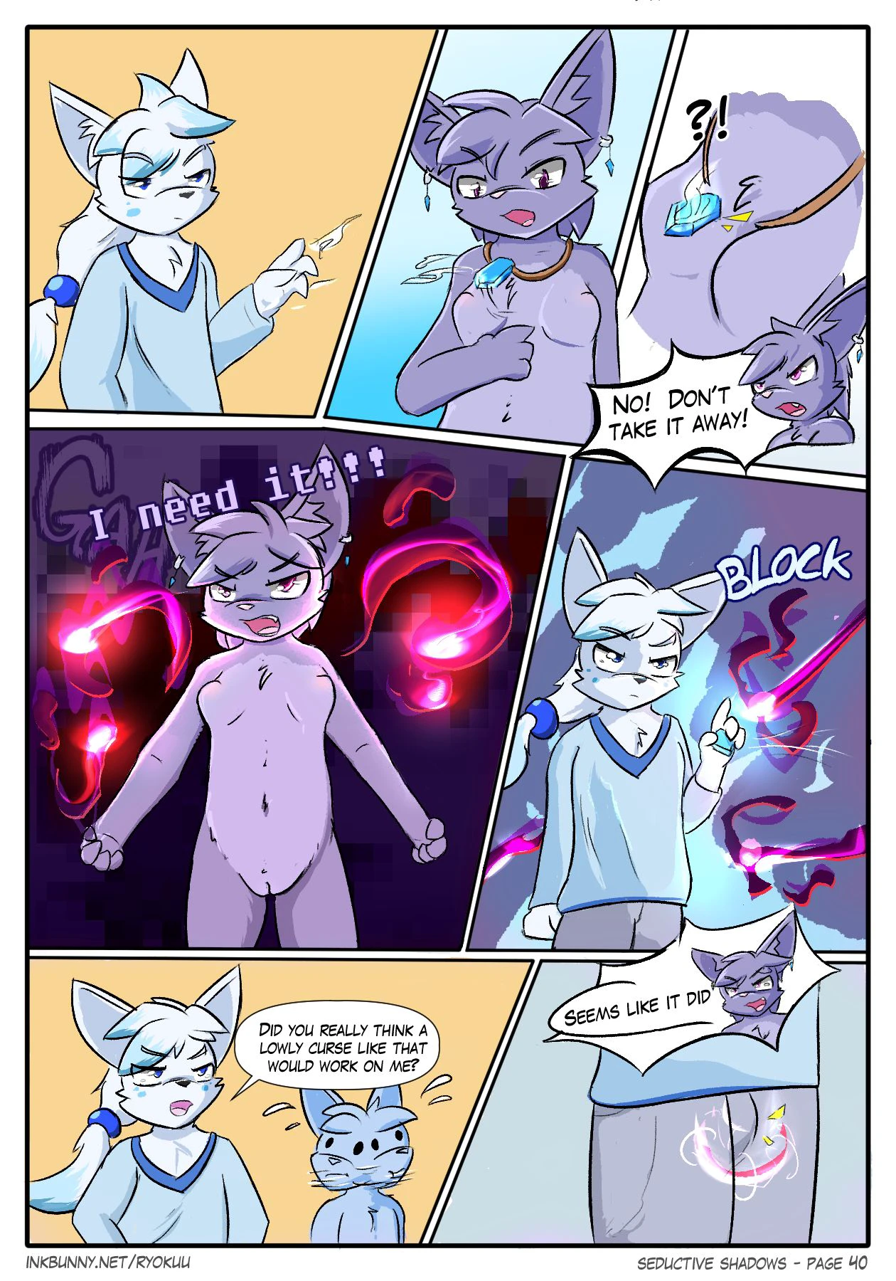 Seductive Shadows — page 45
