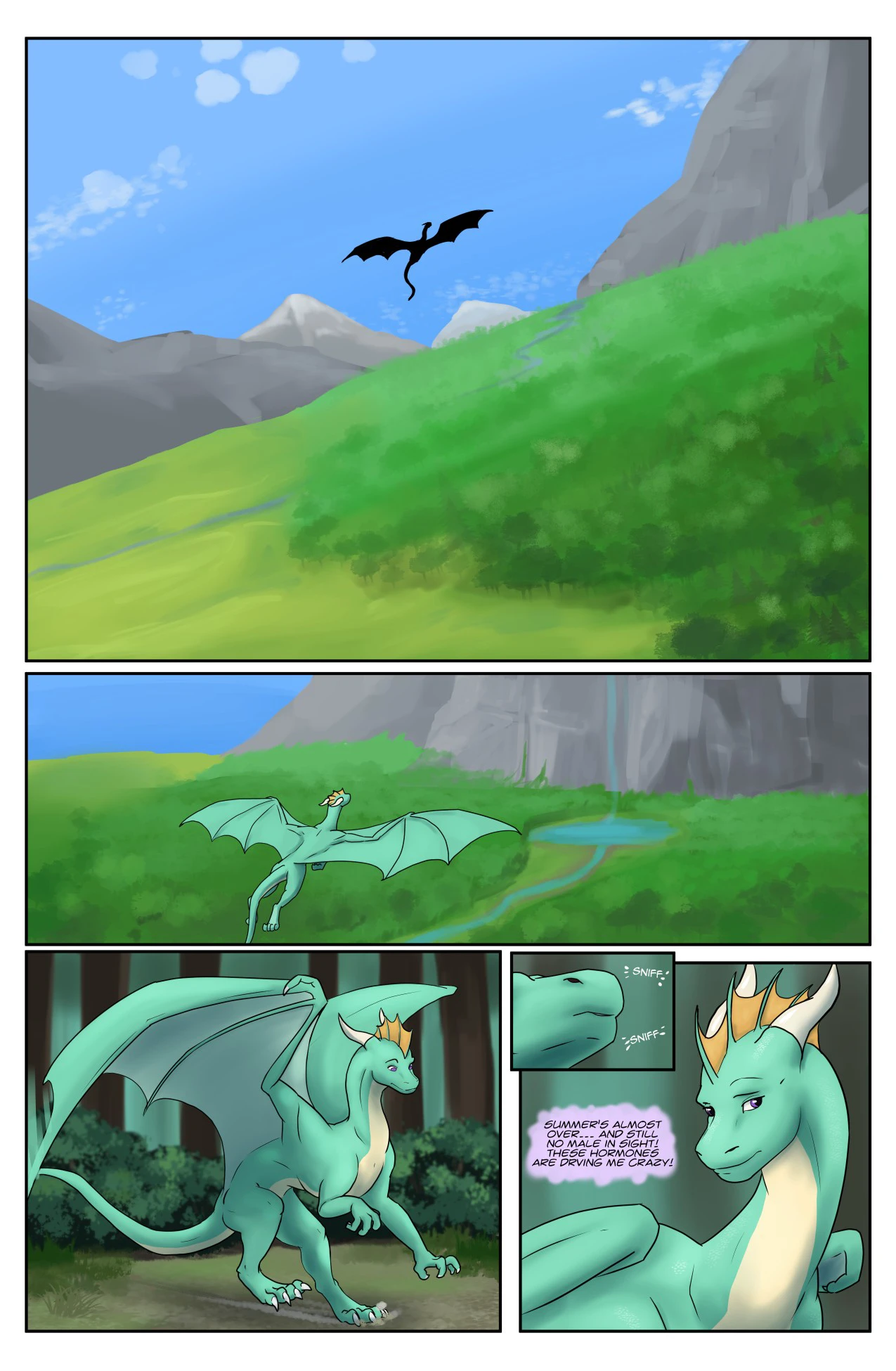 Dragon's Heat — page 1