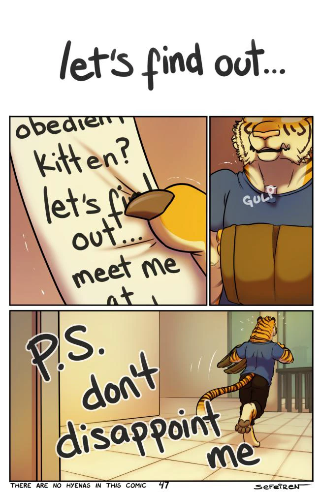 There Are No Hyenas in This Comic — page 47