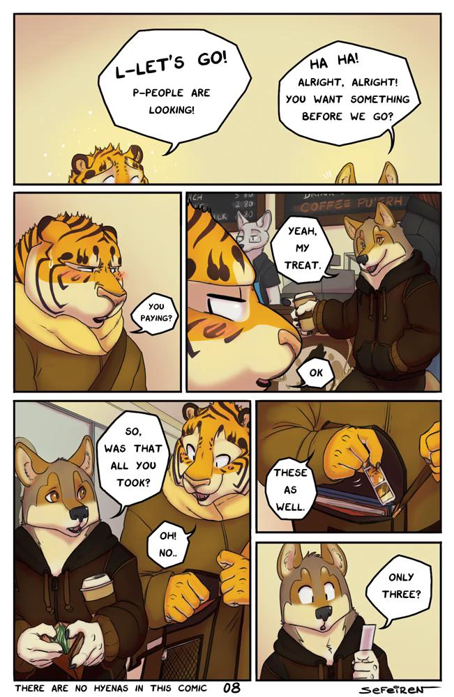 There Are No Hyenas in This Comic — page 8