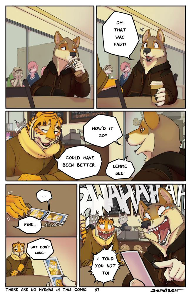 There Are No Hyenas in This Comic — page 7