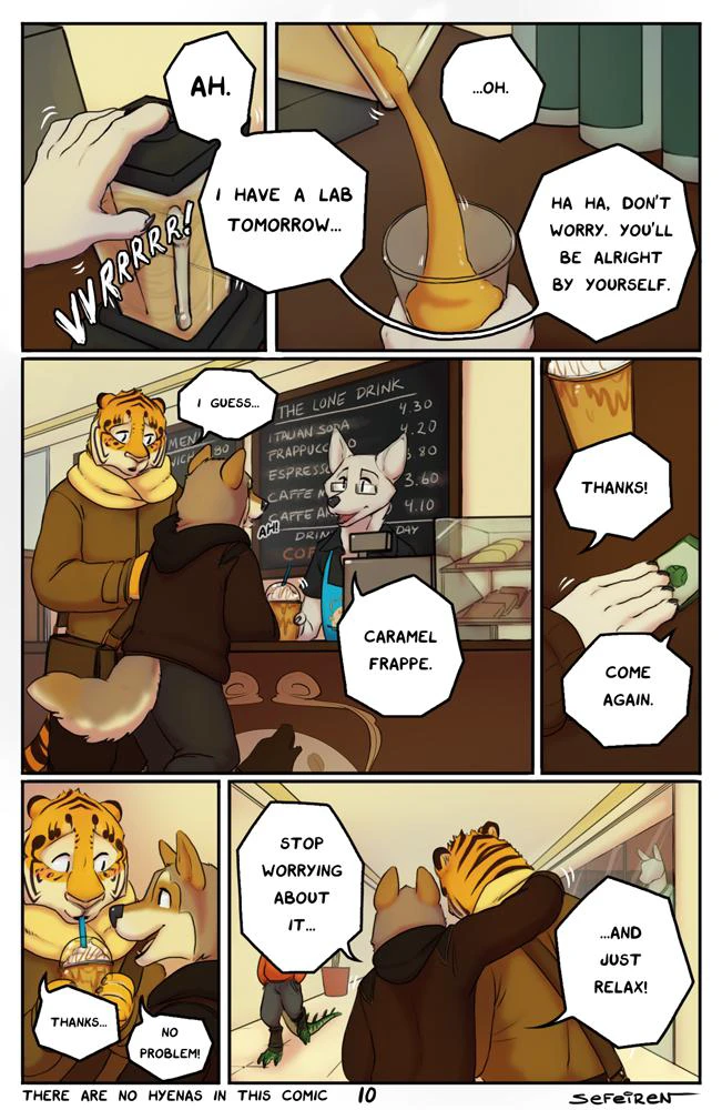 There Are No Hyenas in This Comic — page 10