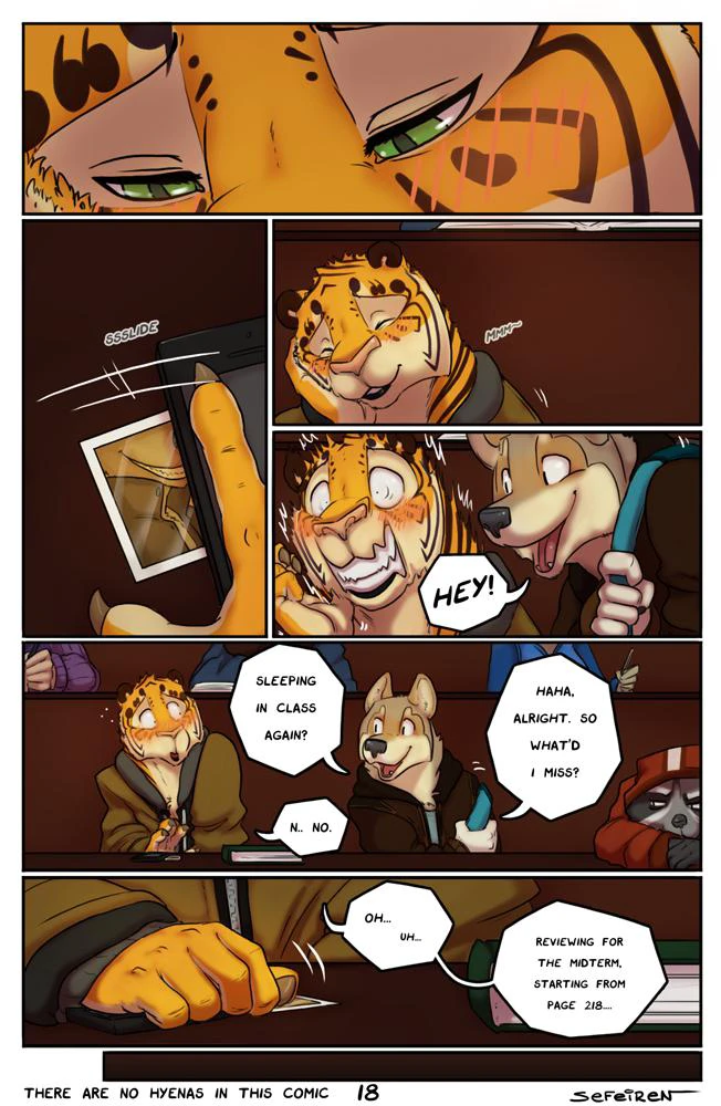 There Are No Hyenas in This Comic — page 18