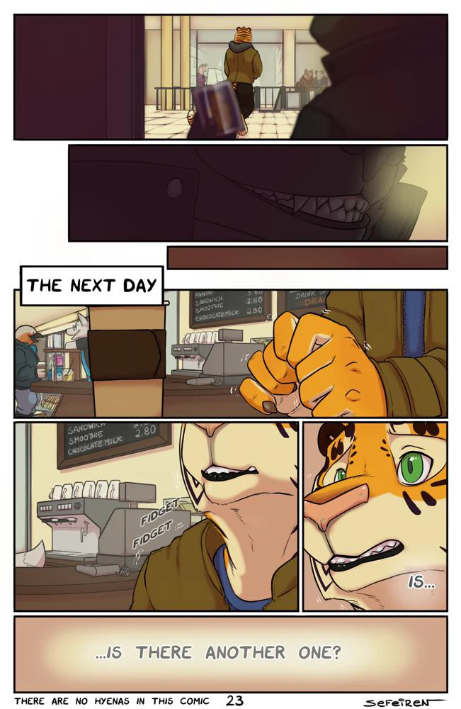 There Are No Hyenas in This Comic — page 23