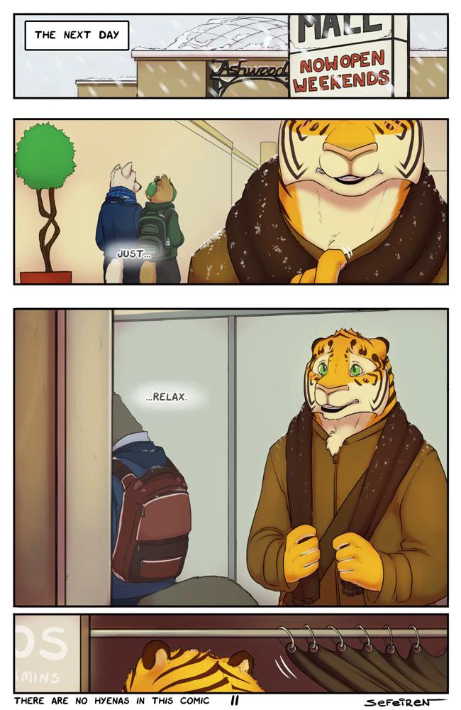 There Are No Hyenas in This Comic — page 11
