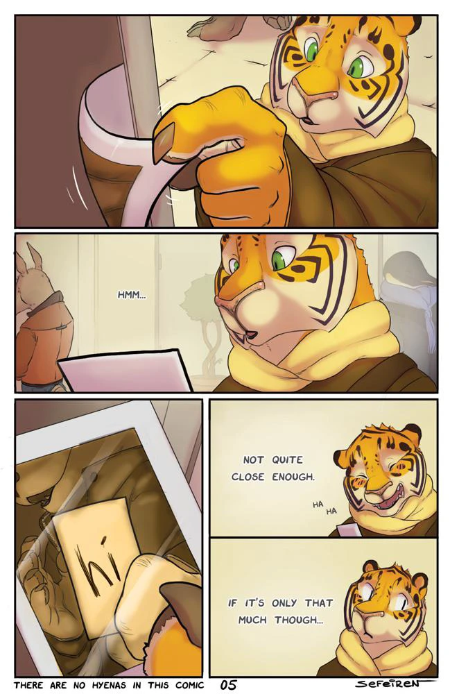 There Are No Hyenas in This Comic — page 5