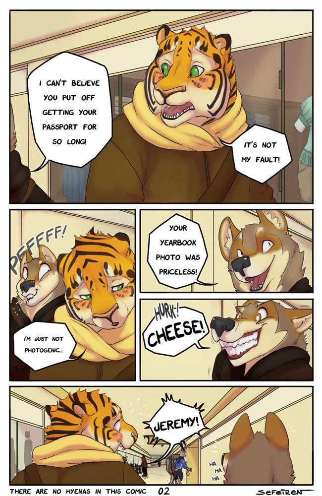 There Are No Hyenas in This Comic — page 2