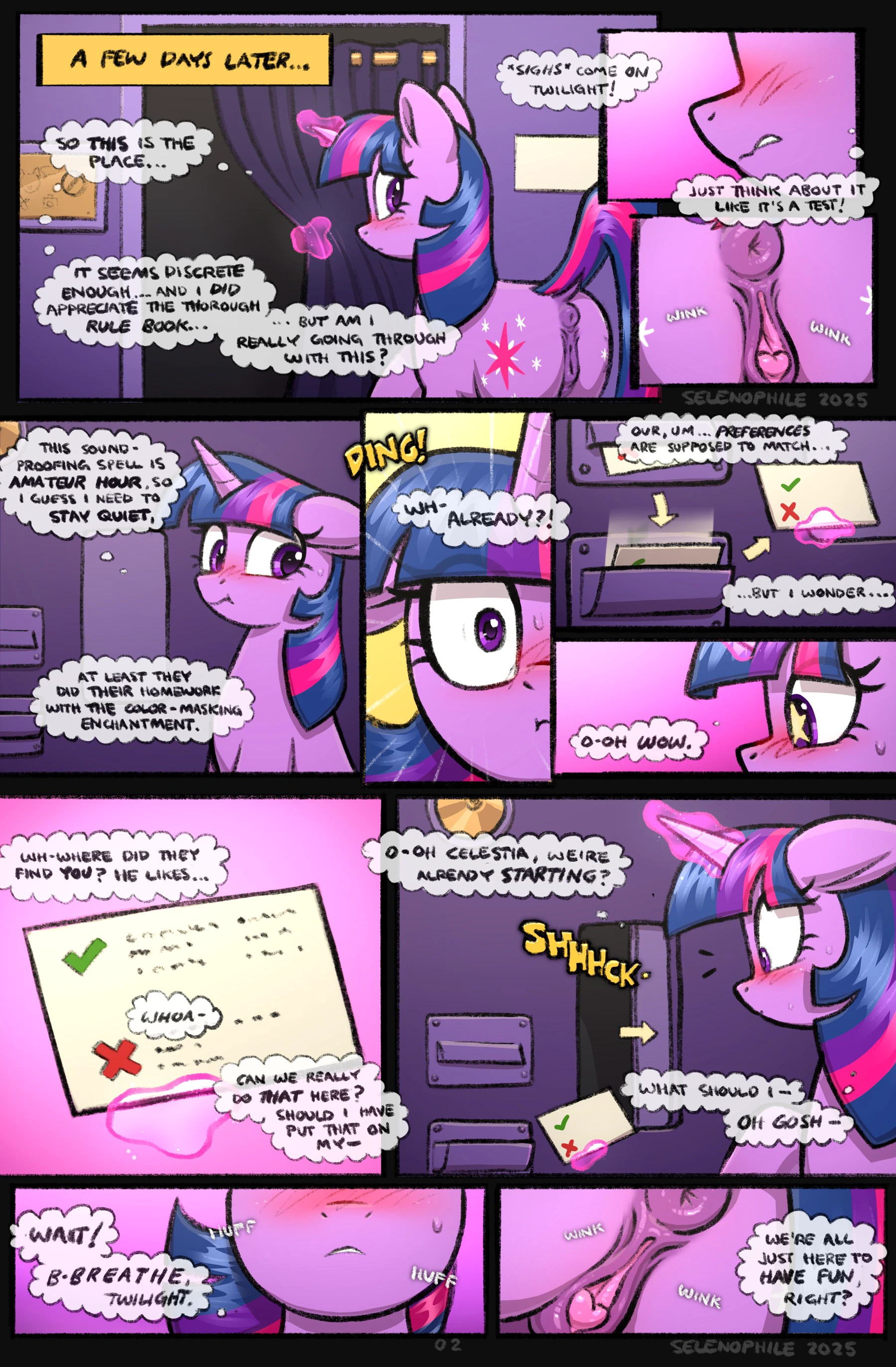 A Glory-Ous Evening — page 1